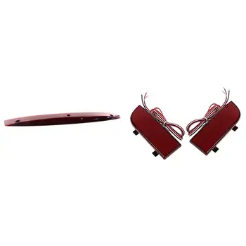 

2 PCS LED Rear Bumper Lights, Rear Fog Lights for Brakes with High Mounted 3RD Brake Stop Lamp Light