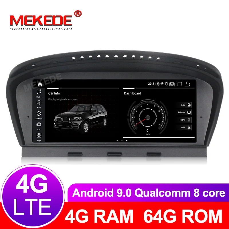 Продажа 8 ядер 4G + 64G android 9,0 Автомобильный мультимедийный плеер font b gps b font Радио для BMW 5 серии E60 E61 E63 E64 E90 E91 E92 CCC CIC Маска 4G LTE WiFi