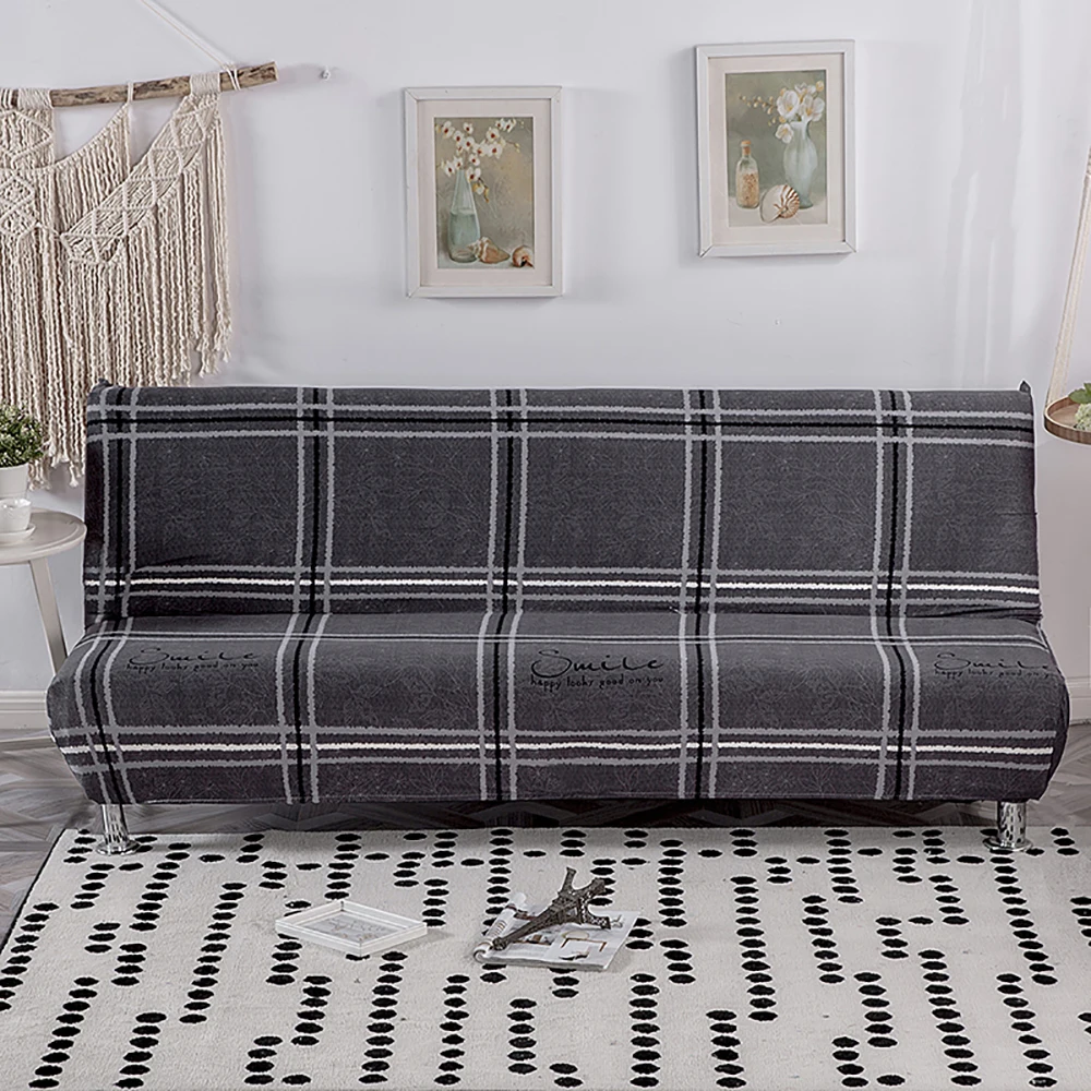 Thumпостельные сетки диван кровать Чехол Прочный для гостиной мода классический мягкий прочный эластичный Коричневый диван Чехол без подлокотника