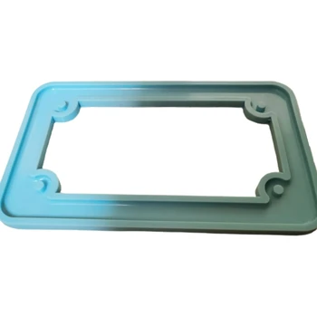 

Motorcycle License Plate Frame Epoxy Resin Mold DIY Crafts Making Silicone Mould 1XCA