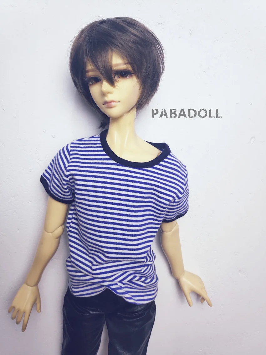 Loose Stripe T-shirt for BJD Doll 1/6 YOSD 1/4 MSD 1/3 SD17 Uncle clothes CMB206 | Игрушки и хобби