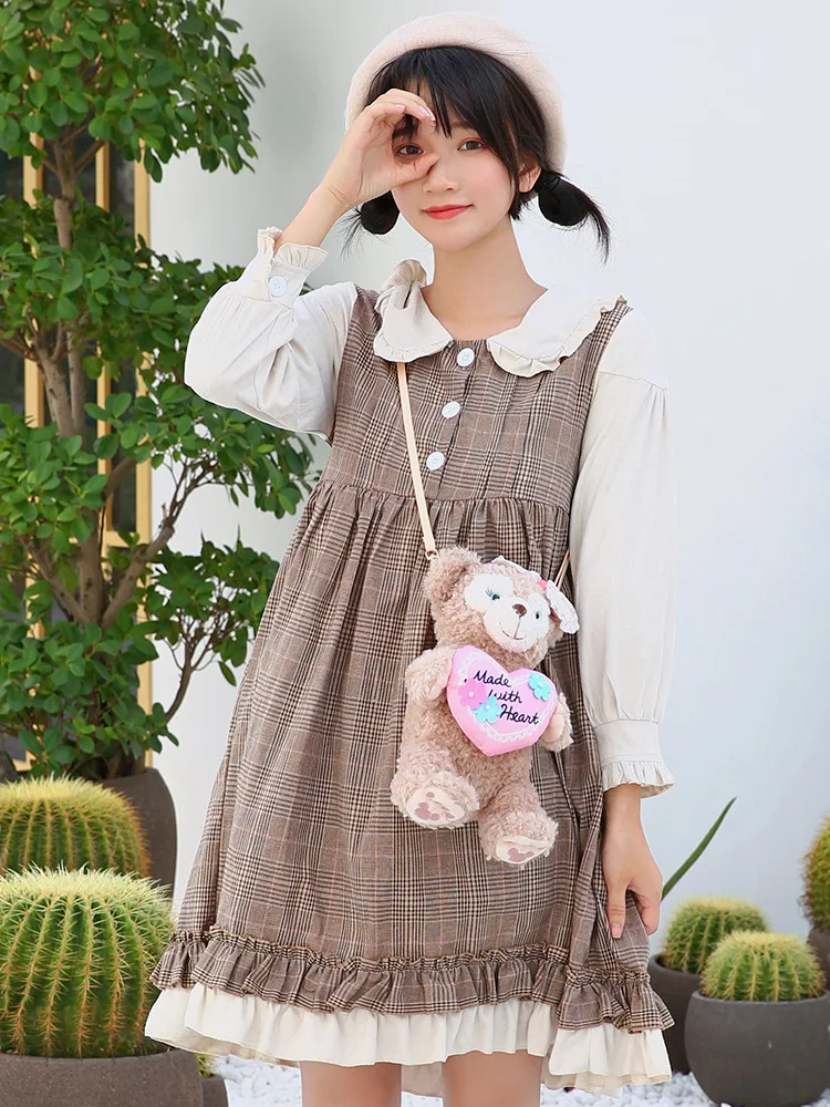 Модный мультяшный рюкзак аниме фигурка Duffy с медвежонком кукла Стэлла сумка