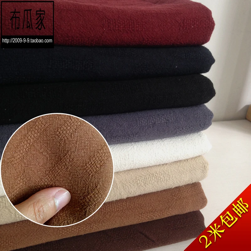 Новая жаккардовая льняная Высококачественная хлопковая и льняная ткань мягкая, удобная