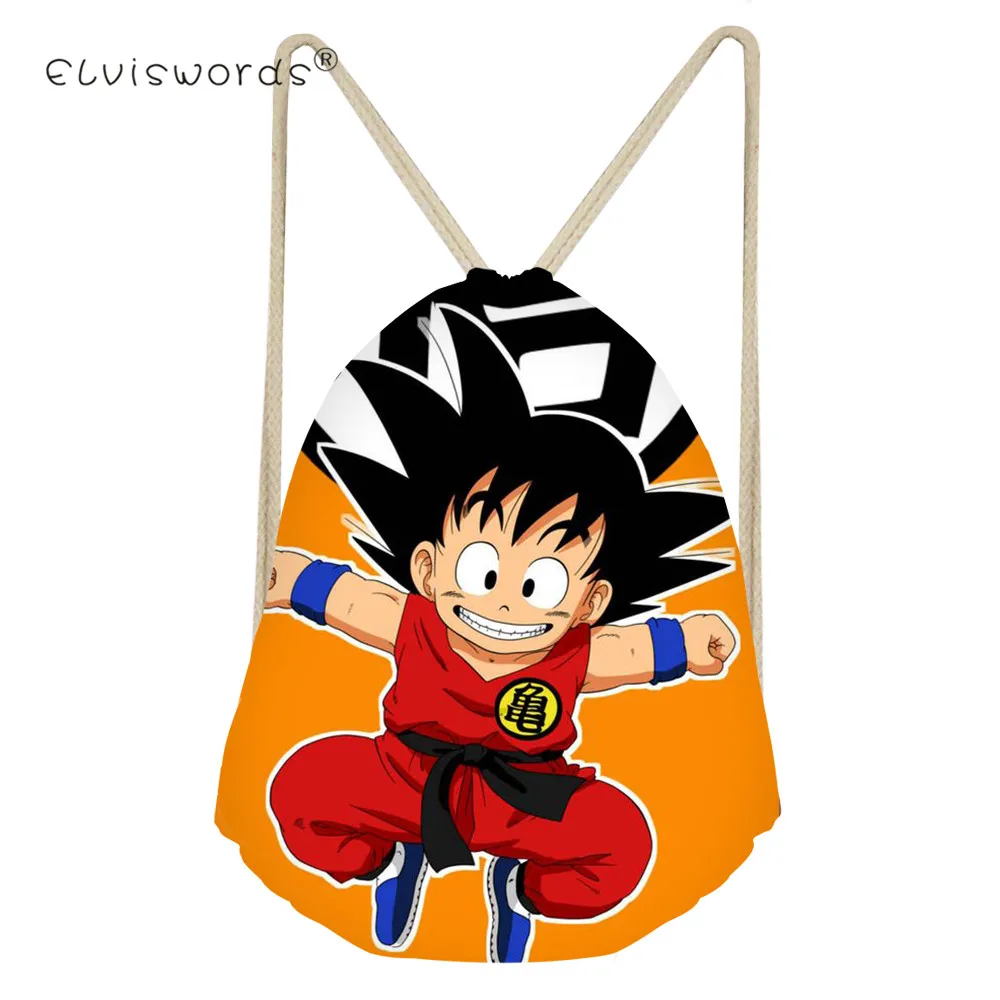 

Christmas bag Drawstring gift bag Japan style Dragon Ball Drawstring Bag Sports Waterproof Backpack Bundle Pocket Custom Printin