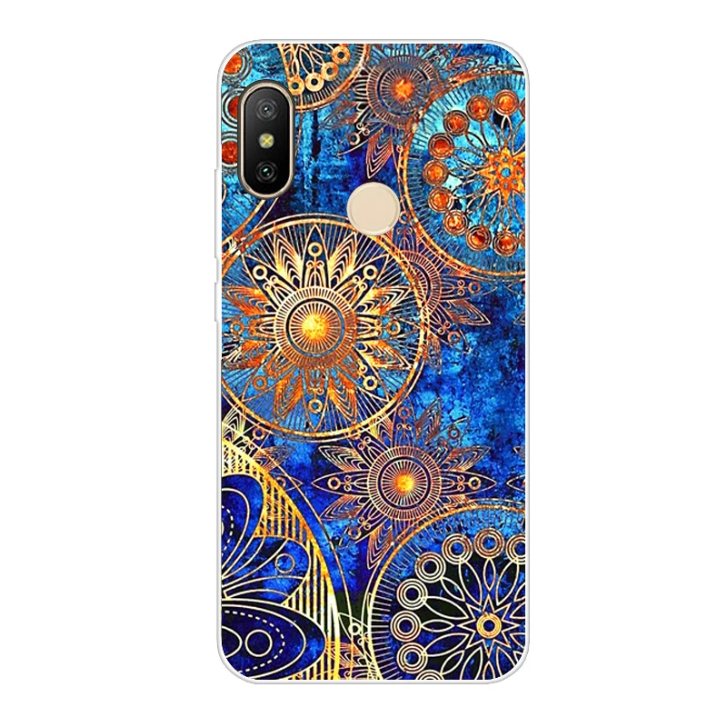 Чехол для Xiaomi Redmi Note 6 Pro, чехол из ТПУ, милый силиконовый чехол для телефона xiomi Redmi Note 6 Pro, 6 чехлов, чехол для бампера