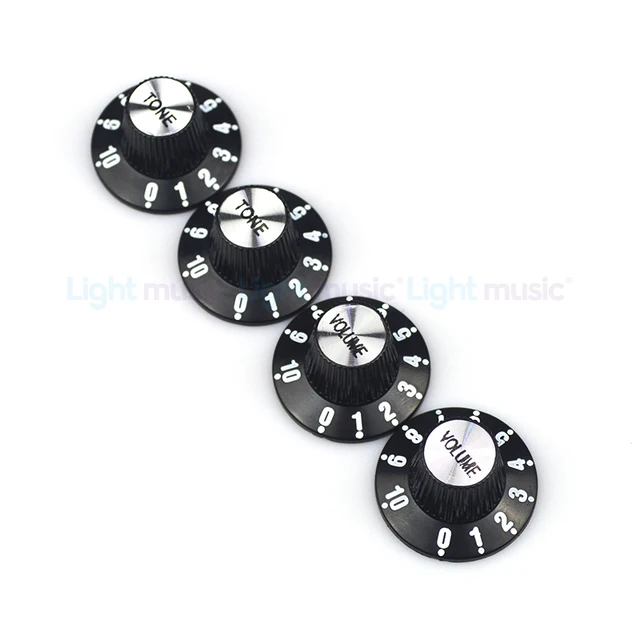 Set Di 4 Manopole Universali Per Potenziometro, In Alluminio - Foto 8