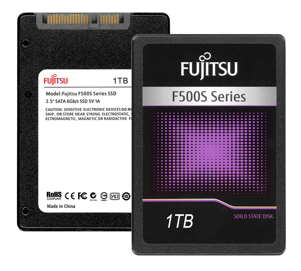 FUJITSU 2,5 дюйма ssd 512 gb sata iii 3D NAND флэш-накопитель 500 МБ/с. ssd 512 gb, TLC, SMI, Phison Внутренний твердотельный накопитель для ноутбука, настольного компьютера