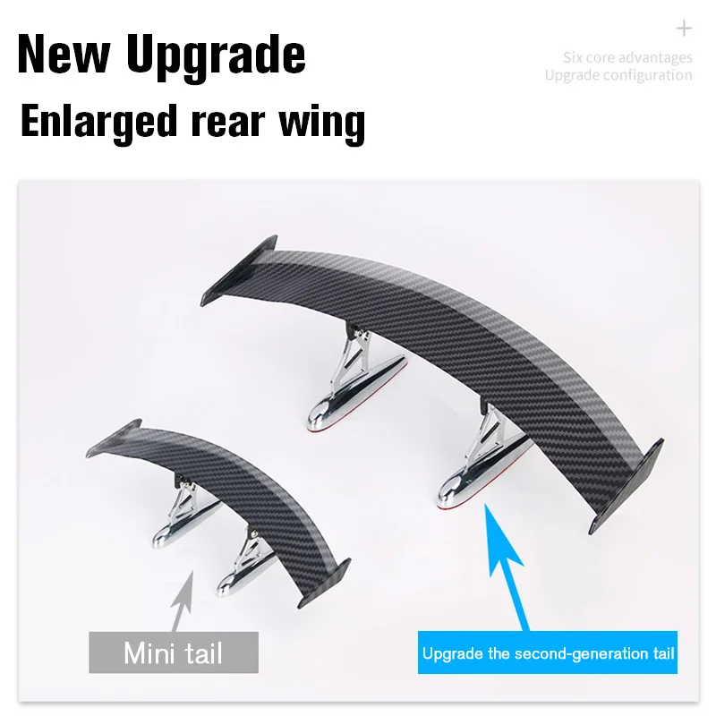 Car Styling Exterior Modified Rear Spoiler Tail Trunk Mini Wing