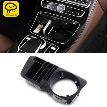 

CARMANGO For Mercedes Benz E Class W213 2017-2019 Car Central Armrest Storage Organizing Box Organizer Case Interior Accessories