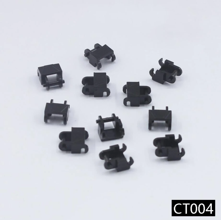 100 шт MOC Танк гусеницы звенья цепи Technic Gears транспортные средства Трактор БУЛЬДОЗЕР грузовик модель строительный блок игрушки X380 - Цвет: CT004