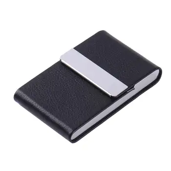 

Cigarette Case Cigar Storage Box Stainless Steel Multifunction PU Card Cases Tobacco Holder cigarette packet Smoking Accessories