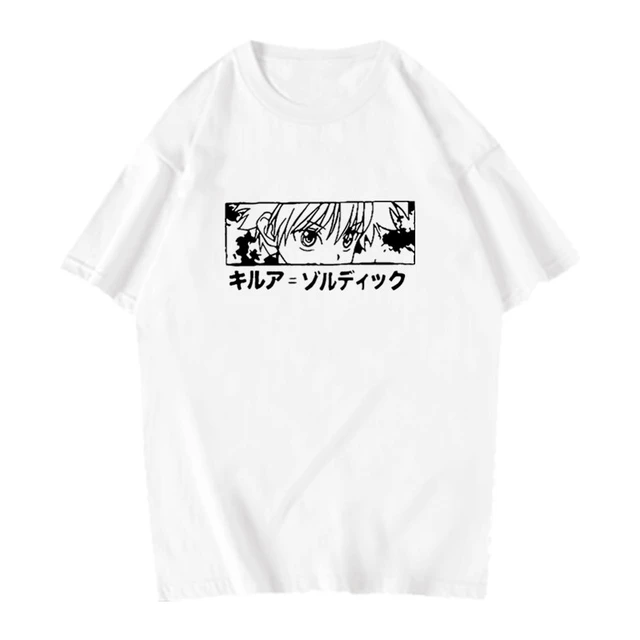 Hunter X Hunter Anime Cartoon Mens White Short Sleeve Graphic Tee : Target