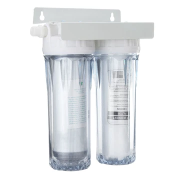 

10 Inch Dual Dual Reverse Osmosis Faucet Tap Water Filter Health Purifier Cartridge Home Kitchen