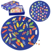 Wooden Board Game Memory Chess Matching Game Find Candy Shape Color Matching Game Memory Training Educational Toys For Children 1