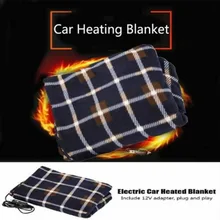 12 В Флисовое одеяло для путешествий, новое утепленное одеяло с флисовой решеткой, энергосберегающее теплое осеннее и зимнее одеяло для электромобиля