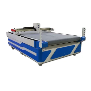 Cheap Multi Layers Fabric Cloth Cutter Table Oscillating Knife Cutting Machine