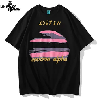 

Men Women Sunset Print Short Sleeve Streetwear Tees Shirts Harajuku Hip Hop Casual Tshirts Men 2020 Summer Fashion Top Male