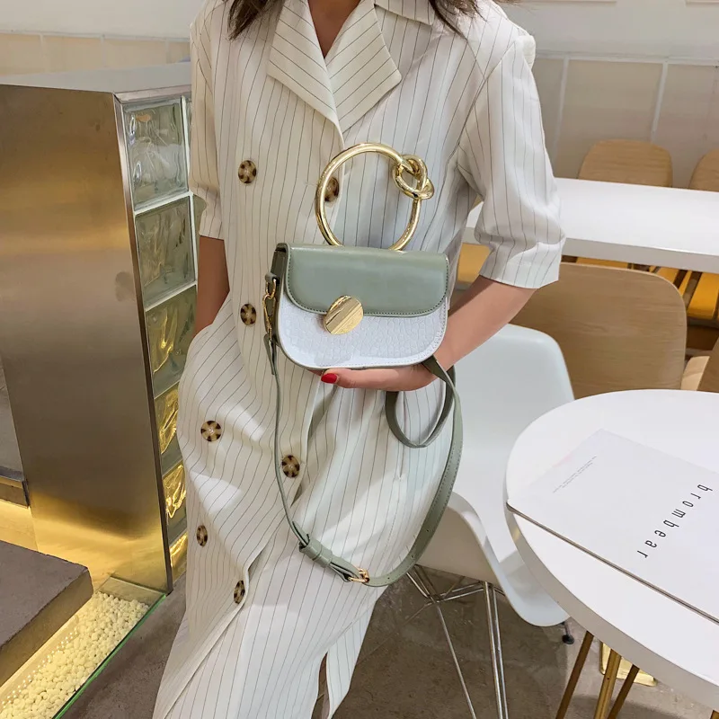 

New Arrival Summer Bag Women's 2019 New Style Fashion Portable Shoulder Bag Western Style Versatile Chain Shoulder Square Sling