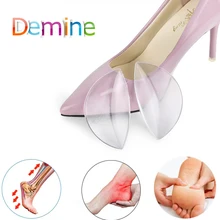 Demine/силиконовый гелевый коврик для поддержки свода стопы для женщин; Ортопедическая подушечка на пятку; подушечки на высоком каблуке; ортопедические вставки для обуви