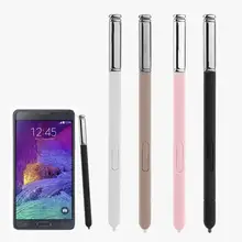 Caneta stylus capacitivo para samsung galaxy note 4 note4 n9100 tela de toque resistiva capacitiva stylus ativo s-caneta