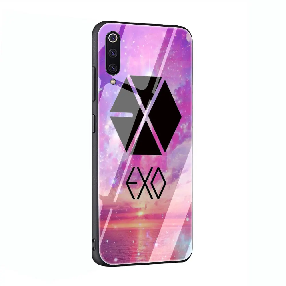 EXO band k-pop kpop чехол из закаленного стекла для телефона Xiaomi mi 8 9 Red mi 4X 6A Note 5 6 7 Pro Pocophone F1 - Цвет: G9