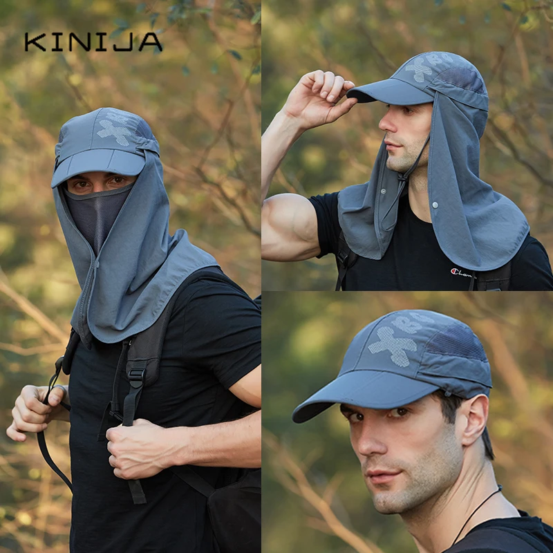 baseball cap with neck protection