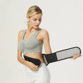 

Posture Corrector Support Magnetic Back Tourmaline Self-heating Brace Belt Lumbar Lower Waist Double Adjustable Pain Relief