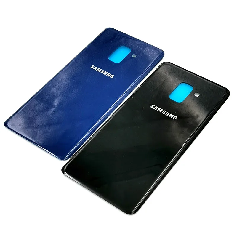 Чехол для samsung galaxy A8 plus A730, сменный защитный чехол, клейкая наклейка и логотип
