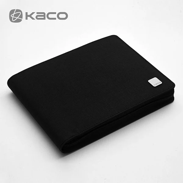 Xiaomi KACO ALIO сумка для хранения ручек для 20 ручек на молнии водостойкая сумка для хранения ручек черный Xiomi чехол для ручки держатель для хранения Чехол Карандаш - Цвет: Black