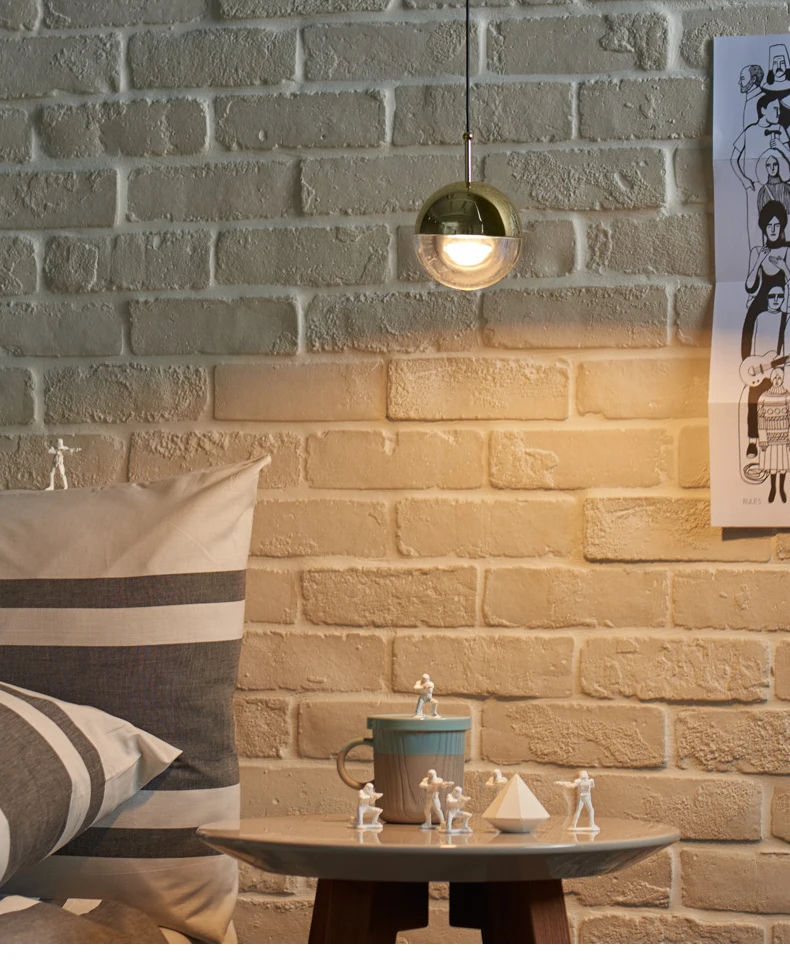 Подвесной светильник в скандинавском стиле, СВЕТОДИОДНЫЙ Шар из розового золота, хрустальный шар, лампа для столовой, гостиной, бара, кухни, подвесной светильник, подвесной светильник Li