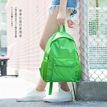 

New Folding Gym bag waterproof backpacks Large capacity Travel backpack Outdoor sport bags Carry on travel bag Hiking backpacks