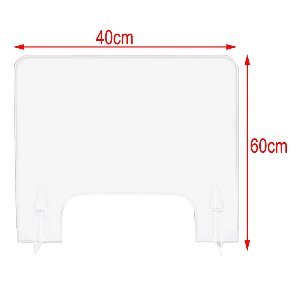 Nail Salon Desk Sneeze Cough Guard Screen Safety Protection Various Size Sneeze Guard Shield for Counter Desk Counter Top Nail Salon Desk Sneeze Cough Guard Screen Safety Protection Various Size Sneeze Guard Shield for Counter Desk Counter Top