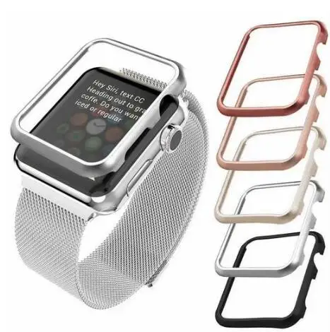 Высококачественный жесткий защитный чехол для Apple Watch серии 5 4 3 2 1 38 мм 42 40 44 iwatch band