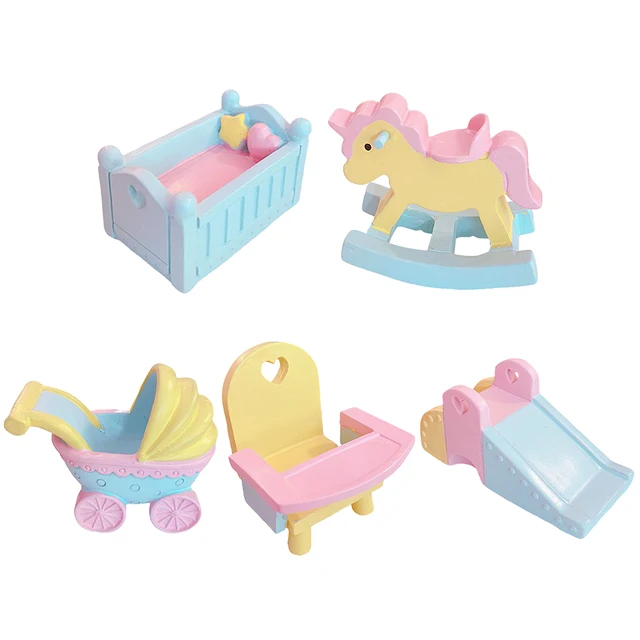 Doll Garden Ornaments Cake Decor Mini Resin Fairy Cute Cartoon 1