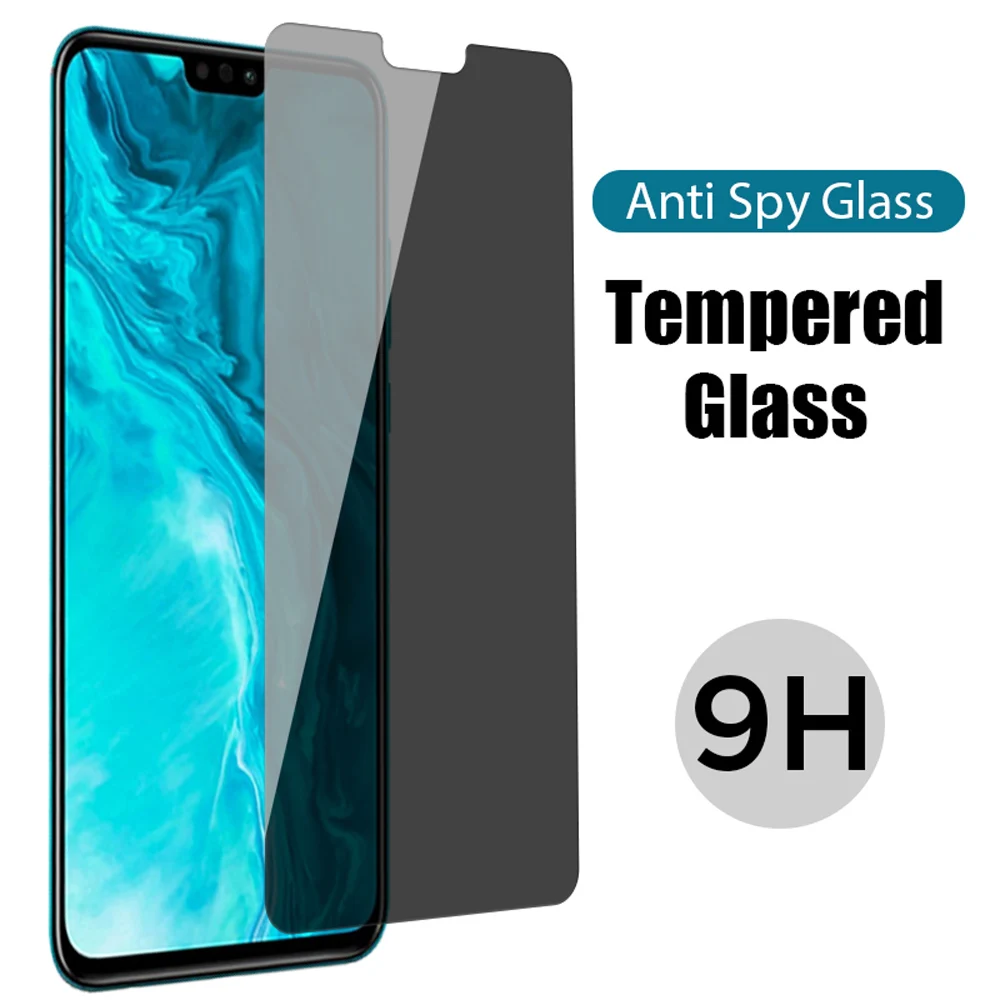 Антишпионское закаленное стекло для Honor 8X 9X 10X Lite 8S 9S 8A 9A защитная пленка Huawei 20 Pro 10i