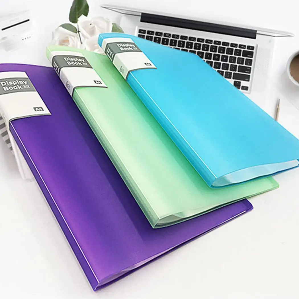

Waterproof File Folders Paper Organizer School Office Solid Document Holder 31 x 23cm/12.2 x 9inch A4