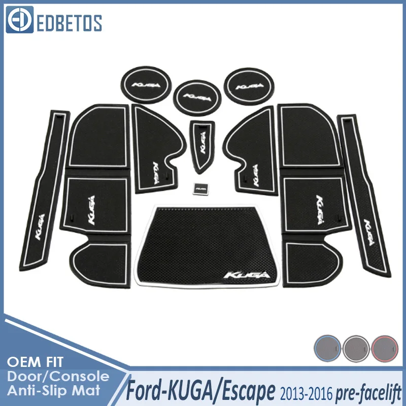 Противогрязная Накладка для Ford KUGA 2013 Ford Escape MK2, аксессуары для подтяжек лица, дверной паз, слот для ворот, подставка