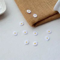 Buy 10pcs/lot Small Daisies flower Patch Embroidery Sticker Sew on Patches for clothing applique embroidery Clothing Accessories Online - Image 5