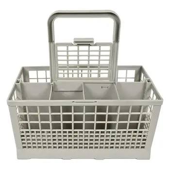 

Plastic Gray Basket High Capacity Kitchen Cutlery Case Bedroom Sundries Box Household Universal Storage Accessories