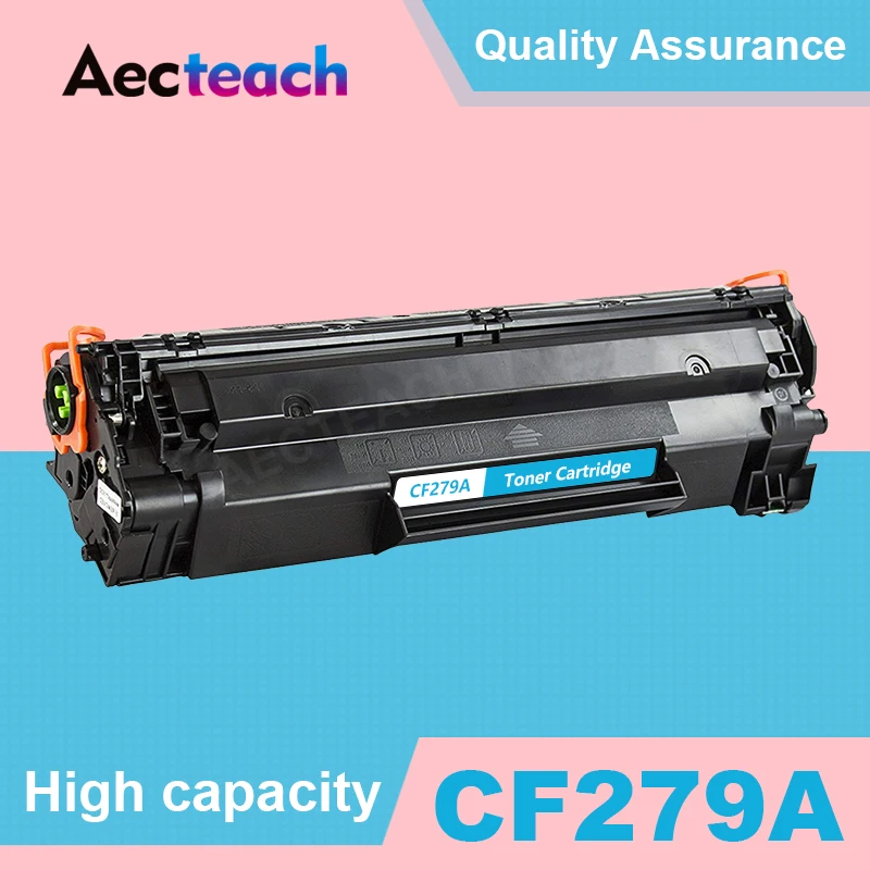 Aecteach 79A CF279A CF279 279A (1-Pack Black) Тонер-картридж совместимый для принтера hp LaserJet Pro M12w/ro