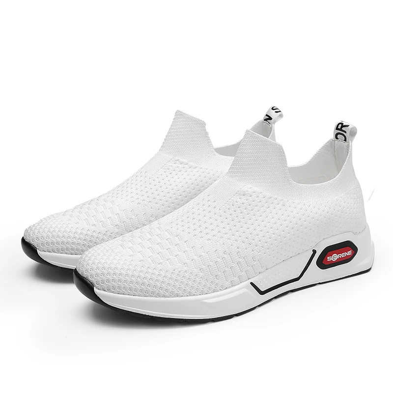 

YOUQIJIA Men Spring Outdoor Sports Flyknit ins Tide shoes Breathable Comforable Light Casual shoes