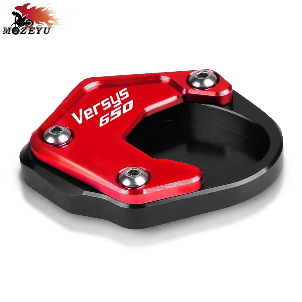 Side Stand Enlarge Kickstand Fit For KAWASAKI VERSYS650 VERSYS 650 2010-2019 2018 Motorcycle Accessories Sidestand Foot Enlarger
