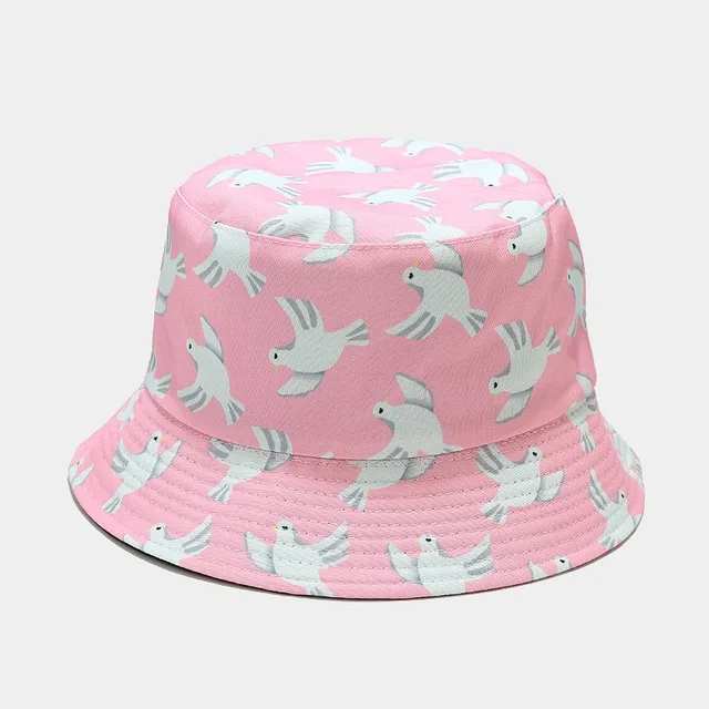 Summer Women Men Bucket Hat Animal 
