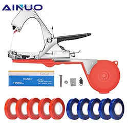 Outils de jardin, jarretière, branches de plantes, Machine à attacher à la main, légumes hachés, rubans à tapoter, outil de jardin domestique 