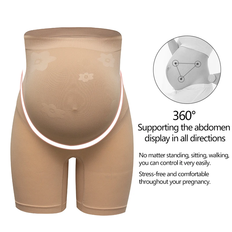 body shaper Maternity Shapewear High Waist Abdomen Support Shorts Seamless Pregnancy Underwear Tummy Control Slimming Panties Body Shaper tummy tucker for women
