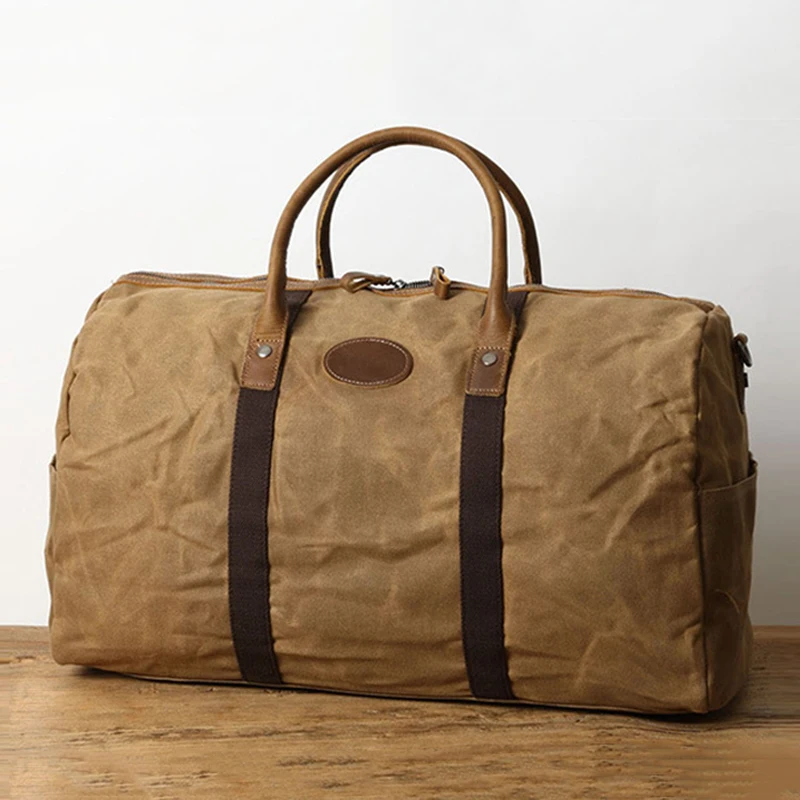 vintage style gym bag