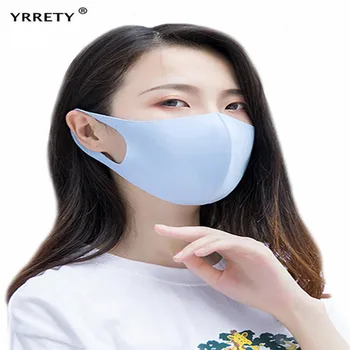 

YRRETY Prevent Pollution Mask Air Dust-proof Dust And Smoke Mask With Adjustable Straps And Washable Respirator Mask Reusable