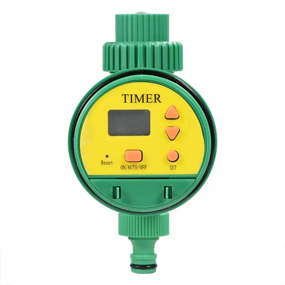 Автоматический электронный таймер воды для полива сада Соленоидный клапан контроллер lcd цифровой водомер система полива сада - Цвет: 02