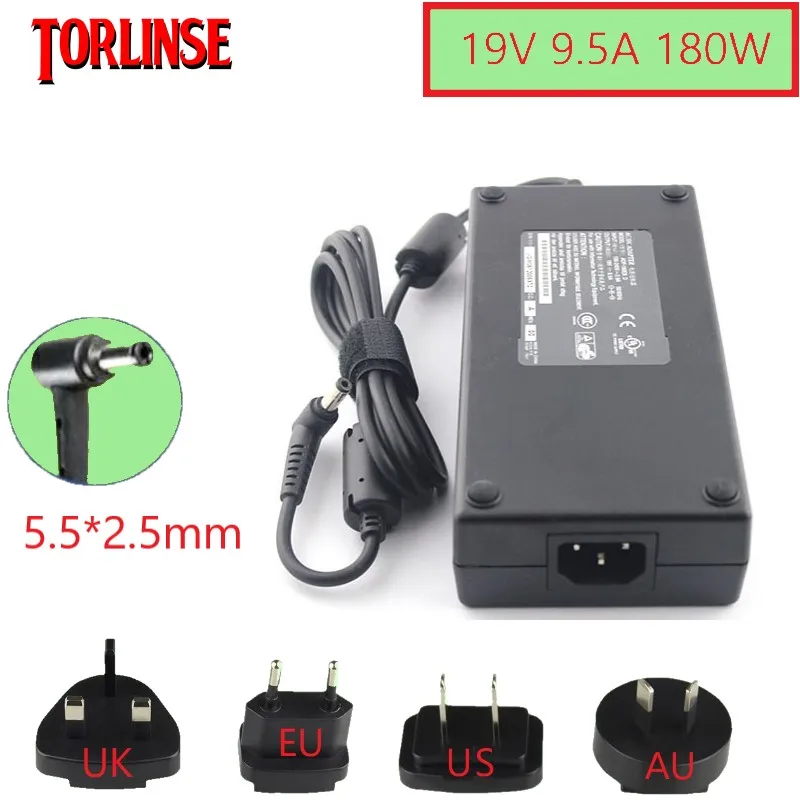 

19V 9.5A 180W AC power adapter For MSI GT783S GX60 GX60 MS-16FK GX60S GX70 Destroyer WT60 MS-16F4 ADP-180HB B laptop charger