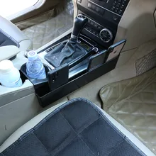 Для Mercedes Benz GLK Class X204 2008- левый руль автомобиля пластиковая центральная консоль коробка для хранения держатель телефона аксессуары